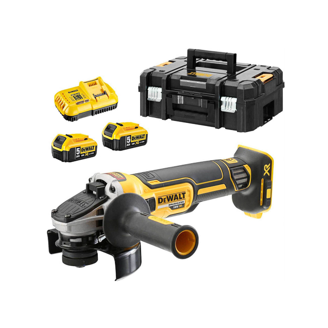 20180521165344_dewalt_dcg405p2_qw Τροχός 125mm Μπαταρίας 2x5Ah DCG405P2-QW Dewalt