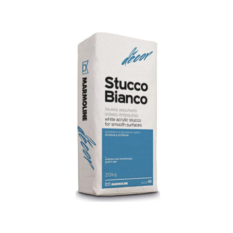 Ακρυλικός Στόκος Λευκός Stucco Bianco 25kg