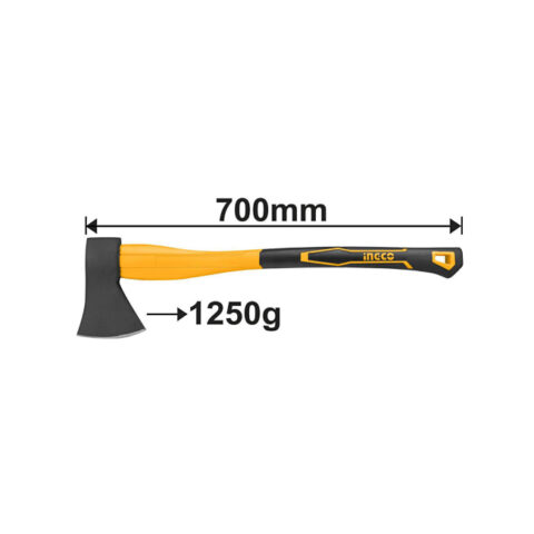Τσεκούρι Τεμαχισμού Μήκους 70cm και Βάρους 1250gr HAX02012508 Ingco