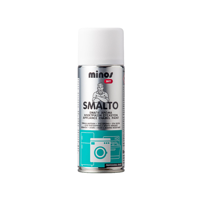 20200423192957_a93393c0 Σπρέι Βαφής Smalto Λευκό 400ml Minos