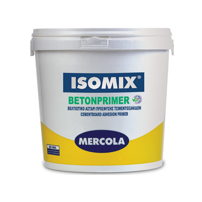 20200529105213_mercola_astari_isomix_beton_primer_4kg Χαλαζιακό Αστάρι Πρόσφυσης Κεραμιδί Κατάλληλο για Δομικά Υλικά 4kg Mercola Isomix Beton Primer