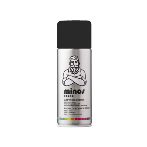 Σπρέι Βαφής Ακρυλικό Μπλε 5002 400ml Minos