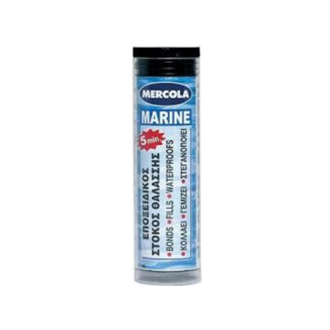 Εποξειδικός στόκος 2 συστατικών θαλάσσης EPOXY PUTTY MARINE 50g Mercola