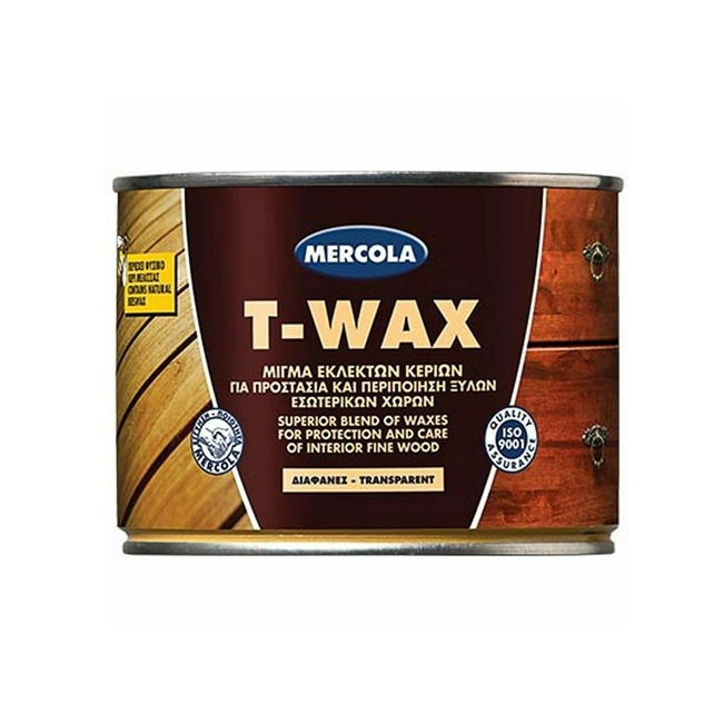 20220209113927_mercola_syntiritiko_t_wax_0_375lt_diafanes_satine T-Wax Κερί Άχρωμο Σατινέ 375ml Mercola