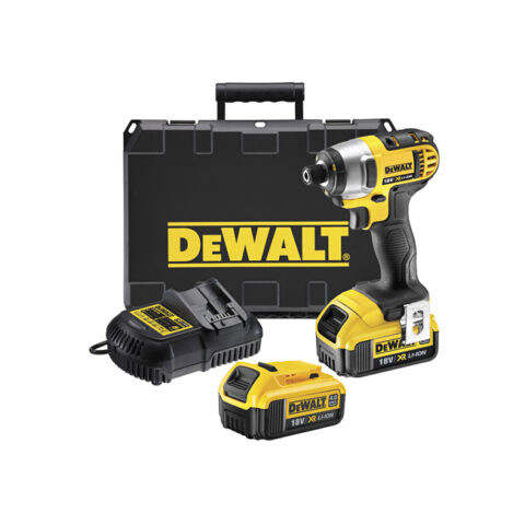 Παλμικό Κατσαβίδι Μπαταρίας 18V 2x4Ah DCF88 Dewalt
